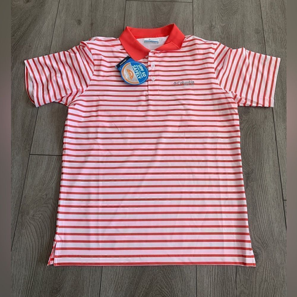 Columbia UPF 50 Omni shade, Omni wick polo shirt